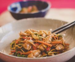 Satay Chicken Noodles