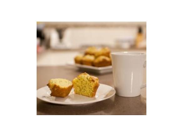 Whole Orange & Poppyseed Muffins