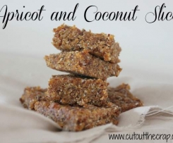 Apricot and Coconut slice from COTC