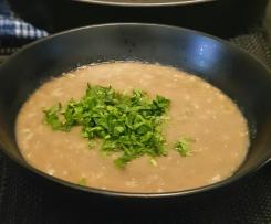 Authentic Lebanese Brown Lentil Soup