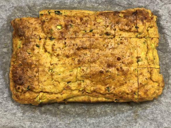 Sweet Potato, zucchini slice