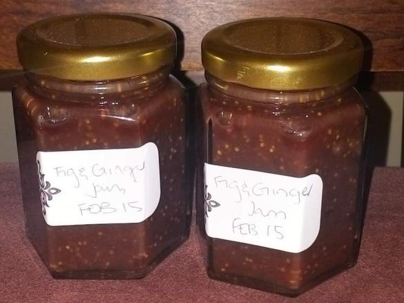 FIG AND GINGER JAM