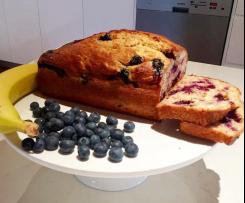 Banana & Blueberry Bread 🍌🫐