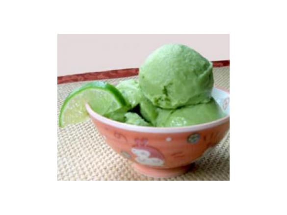 Avacado and Lime Sorbet