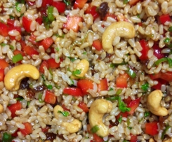 The Best Oriental Brown Rice Salad