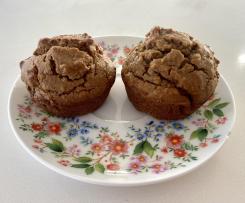 Gluten free, moist, apple spice muffins