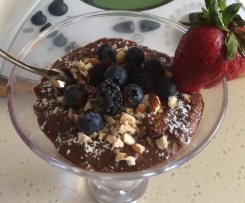 Express chocolate mousse 