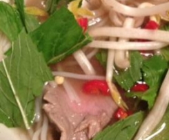 Beef & Noodle Soup (Pho Bo)