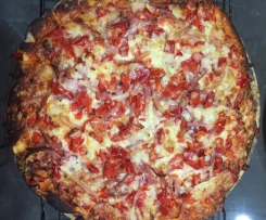 2 Ingredient pizza base (no waiting to prove!)