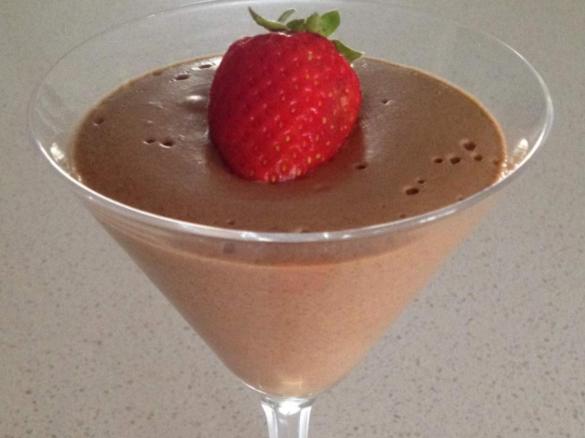 Chocolate Mousse (Dairy, Gluten and Refined Sugar Free)