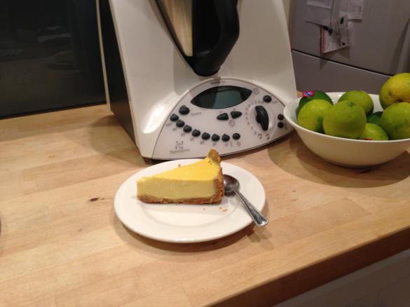 Edwina's lemon cheesecake