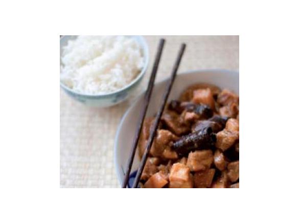 Babi Pong Tay (Stewed pork with fermented soy bean)