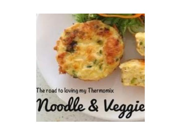 Noodle and Vegetable Frittata