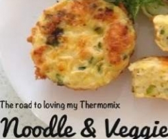 Noodle and Vegetable Frittata