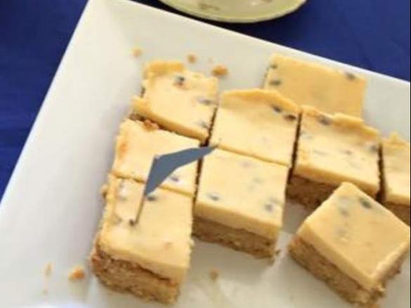 Lemon Passionfruit Slice