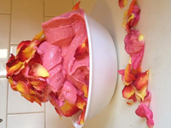 Raspberry,Rose&Mint Sorbet