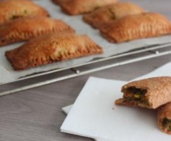 Coconut Lentil and Vegetable Pocket Pies