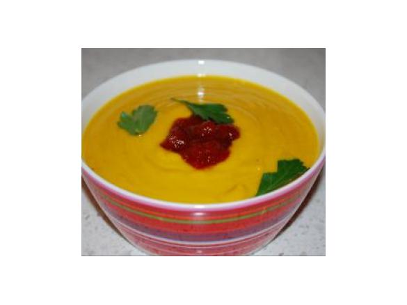 Sweet Potato & Kaffir Lime Soup