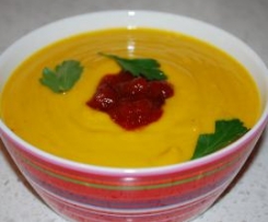 Sweet Potato & Kaffir Lime Soup