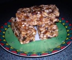 no-added-sugar muesli bars (no bake) with nut-free variation