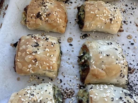 Spinach & Ricotta Delicious Rolls