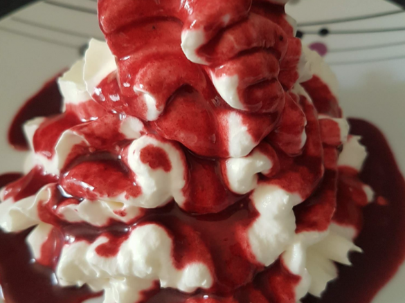 halloween blood topping