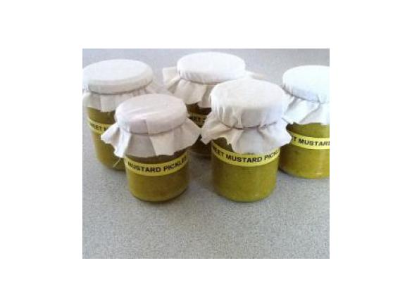 Sweet Mustard Pickles