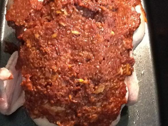 Tomato and Orange Crust for Roast Chicken