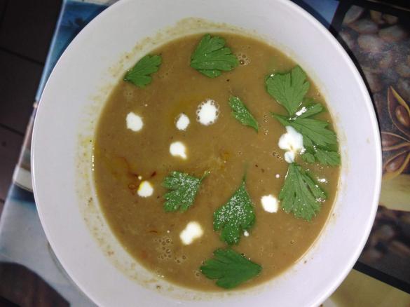 Chestnut soup