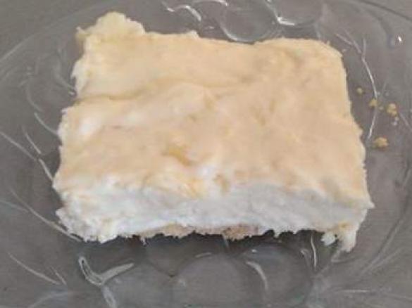 Pineapple Cheesecake Slice