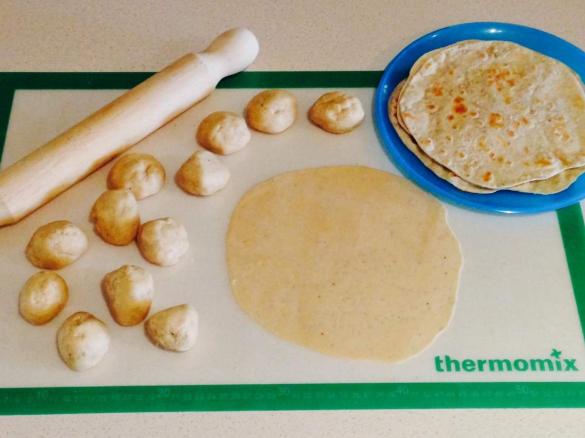 Wholemeal Chia Wraps / Roti