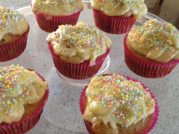 Jude Blereau's Classic vanilla & coconut cupcakes