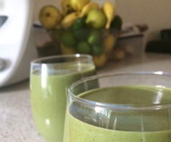 Acai, Banana, Coconut Green Smoothie