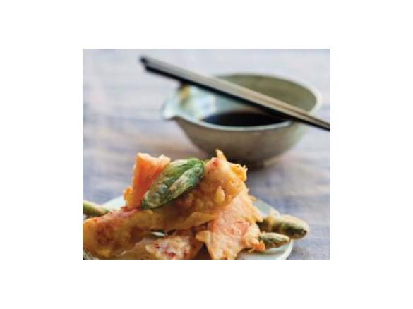 Spicy Crab and Vegetable Tempura 