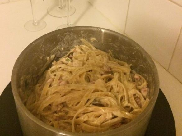 Matt's Favourite Fettuccine Carbonara
