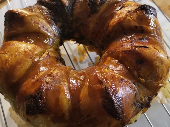 Silverbeet & Feta Phyllo Bundt