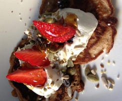 Gluten Free Banana & Cinnamon Pancakes