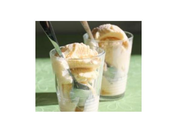 Creamy Vanilla and Cinnamon Ice Cream