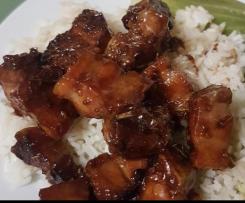 PLUM SPICED  PORK BELLY