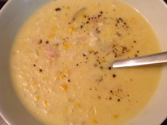 Sweet Corn & Chicken Chowder