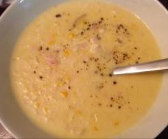Sweet Corn & Chicken Chowder