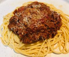 Chunky Spaghetti Bolognese