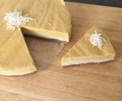 Raw Mango Cheesecake