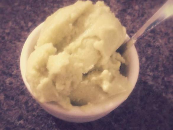 Avocado and Lime Sorbet