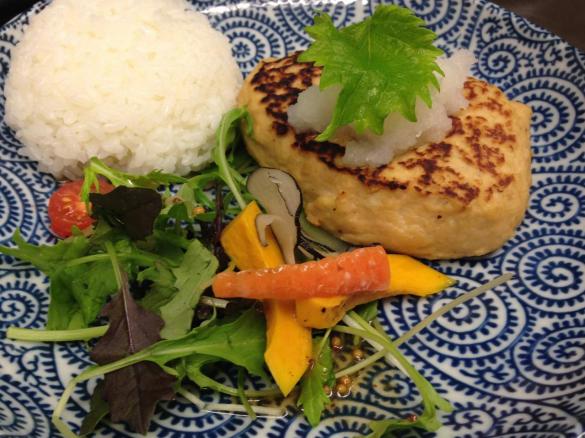 Japanese Style Chicken Patty/Hamburg Stake