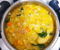 Chicken Bacon and Vegetable Soup