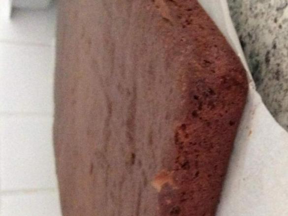 Eggless chocolate cake 