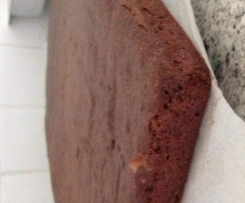 Eggless chocolate cake 