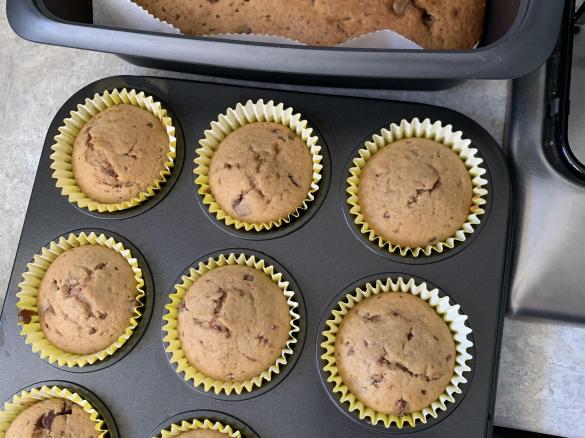 Banana Choc Chip Muffins