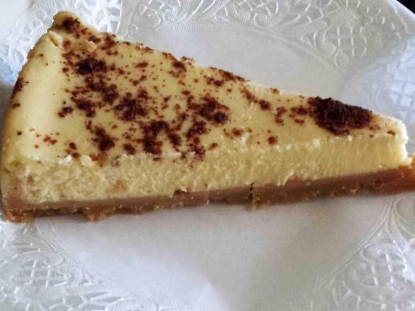 Baked Lemon Cheesecake